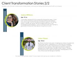 Client Transformation Stories Continue Vast Powerpoint Presentation Grid