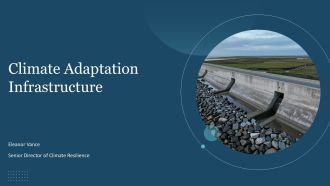 Climate Adaptation Infrastructure PPT Designs VA