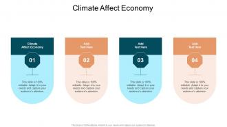 Climate Affect Economy In Powerpoint And Google Slides Cpb