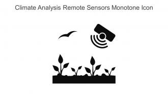 Climate Analysis Remote Sensors Monotone Icon In Powerpoint Pptx Png And Editable Eps Format