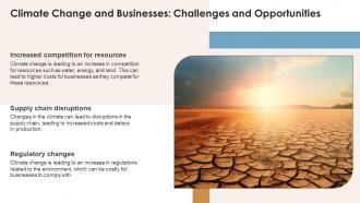 Climate Change Affecting Businesses Powerpoint Presentation And Google Slides ICP Ideas Visual