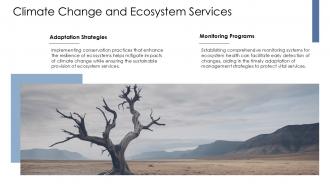 Climate Change And Ecosystem Services Biological Magnification PPT Designs ACP