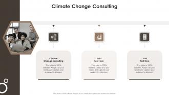 Climate Change Consulting In Powerpoint And Google Slides Cpb