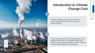 Climate Change Cost Powerpoint Presentation And Google Slides ICP Customizable Informative