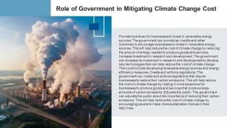 Climate Change Cost Powerpoint Presentation And Google Slides ICP Appealing Informative