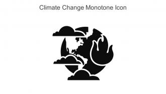 Climate Change Monotone Icon In Powerpoint Pptx Png And Editable Eps Format