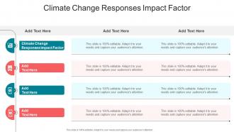 Climate Change Responses Impact Factor In Powerpoint And Google Slides Cpb