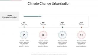 Climate Change Urbanization In Powerpoint And Google Slides Cpb