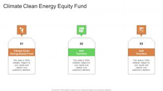 Climate Clean Energy Equity Fund In Powerpoint And Google Slides Cpb