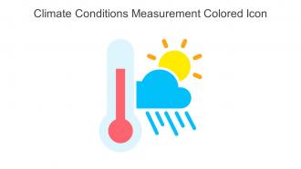 Climate Conditions Measurement Colored Icon In Powerpoint Pptx Png And Editable Eps Format