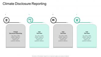 Climate Disclosure Reporting In Powerpoint And Google Slides Cpb