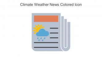 Climate Weather News Colored Icon In Powerpoint Pptx Png And Editable Eps Format
