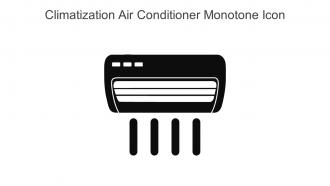 Climatization Air Conditioner Monotone Icon In Powerpoint Pptx Png And Editable Eps Format