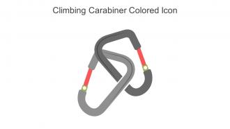 Climbing Carabiner Colored Icon In Powerpoint Pptx Png And Editable Eps Format