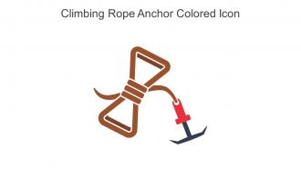Climbing Rope Anchor Colored Icon In Powerpoint Pptx Png And Editable Eps Format