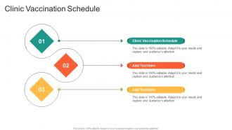 Clinic Vaccination Schedule In Powerpoint And Google Slides Cpb