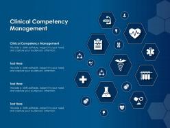 Clinical competency management ppt powerpoint presentation slides layout ideas