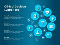 Clinical decision support tool ppt powerpoint presentation outline graphics