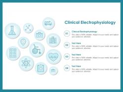 Clinical electrophysiology ppt powerpoint presentation model introduction