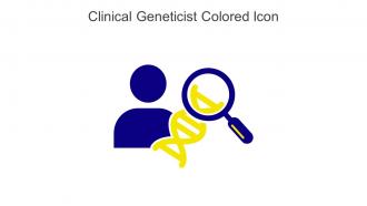 Clinical Geneticist Colored Icon In Powerpoint Pptx Png And Editable Eps Format