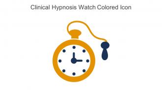 Clinical Hypnosis Watch Colored Icon In Powerpoint Pptx Png And Editable Eps Format