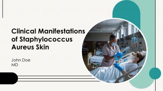 Clinical Manifestations Of Staphylococcus Aureus Skin PPT Mockup AT