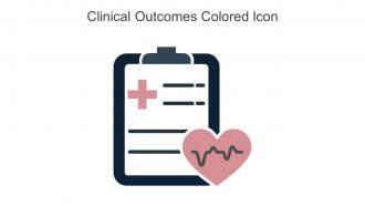 Clinical Outcomes Colored Icon In Powerpoint Pptx Png And Editable Eps Format