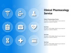 Clinical pharmacology service ppt powerpoint presentation example 2015