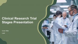 Clinical Research Trial Stages Presentation PPT Sample AT