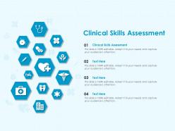 Clinical skills assessment ppt powerpoint presentation inspiration grid
