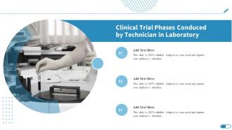 Clinical Trial Phases Conduced By Technician In Laboratory Research Design For Clinical Trials