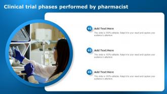 Clinical Trial Phases Performed By Pharmacist Clinical Research Trial Stages