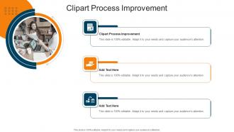Clipart Process Improvement In Powerpoint And Google Slides Cpb