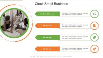 Clock Small Business In Powerpoint And Google Slides Cpb