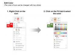 Clock suitcase folder time management ppt icons graphics