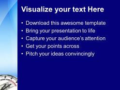 Clock time for success future goal powerpoint templates ppt themes and graphics
