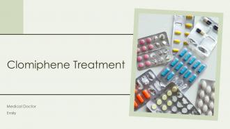 Clomiphene Treatment PPT Graphics ACP
