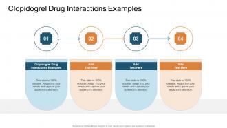 Clopidogrel Drug Interactions Examples In Powerpoint And Google Slides Cpb