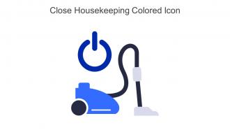 Close Housekeeping Colored Icon In Powerpoint Pptx Png And Editable Eps Format