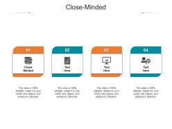 Close minded ppt powerpoint presentation infographic template microsoft cpb