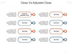 Close vs adjusted close ppt powerpoint presentation show examples cpb