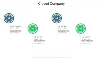 Closed Company In Powerpoint And Google Slides Cpb