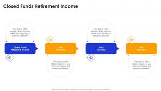 Closed Funds Retirement Income In Powerpoint And Google Slides Cpb