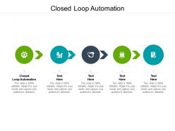 Closed loop automation ppt powerpoint presentation visual aids outline cpb