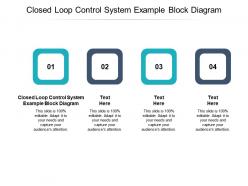 Closed loop control system example block diagram ppt powerpoint presentation inspiration infographics cpb