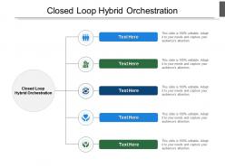 Closed loop hybrid orchestration ppt powerpoint presentation pictures cpb