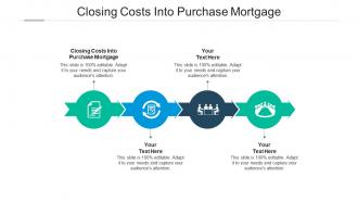 Closing costs into purchase mortgage ppt powerpoint presentation show cpb