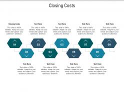 Closing costs ppt powerpoint presentation guidelines cpb