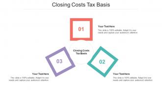 Closing Costs Tax Basis Ppt Powerpoint Presentation Gallery Graphics Download Cpb