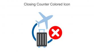 Closing Counter Colored Icon In Powerpoint Pptx Png And Editable Eps Format